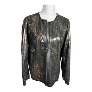 Leather Reversible Chicos Jacket‎
